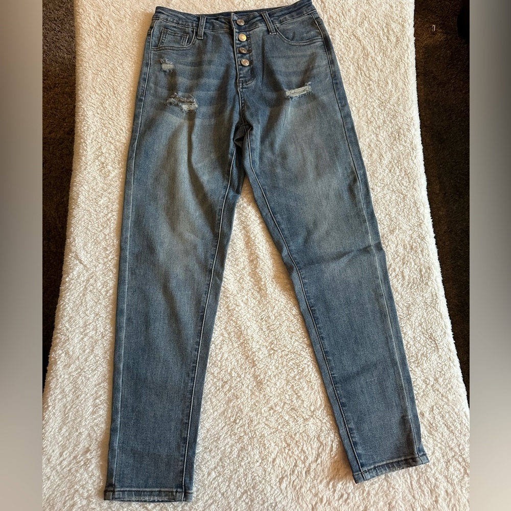 Unbranded skinny jeans size 27 button up